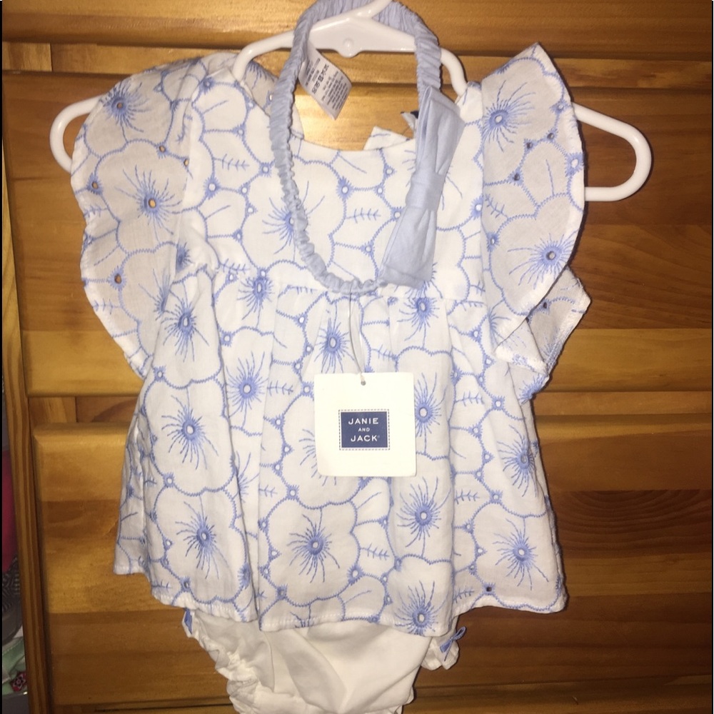 Janie and Jack baby girl outfit